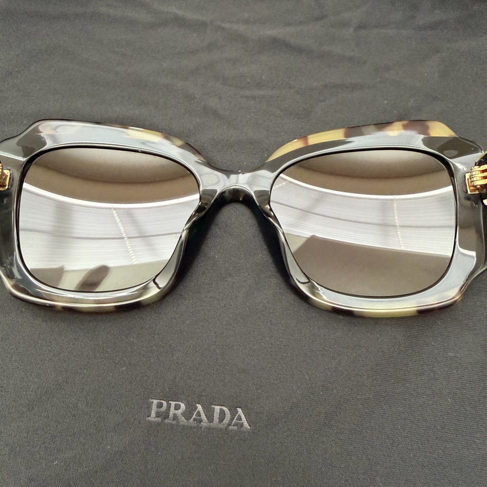 Prada Tortoise Shell Sunglasses - Picture 11 of 16